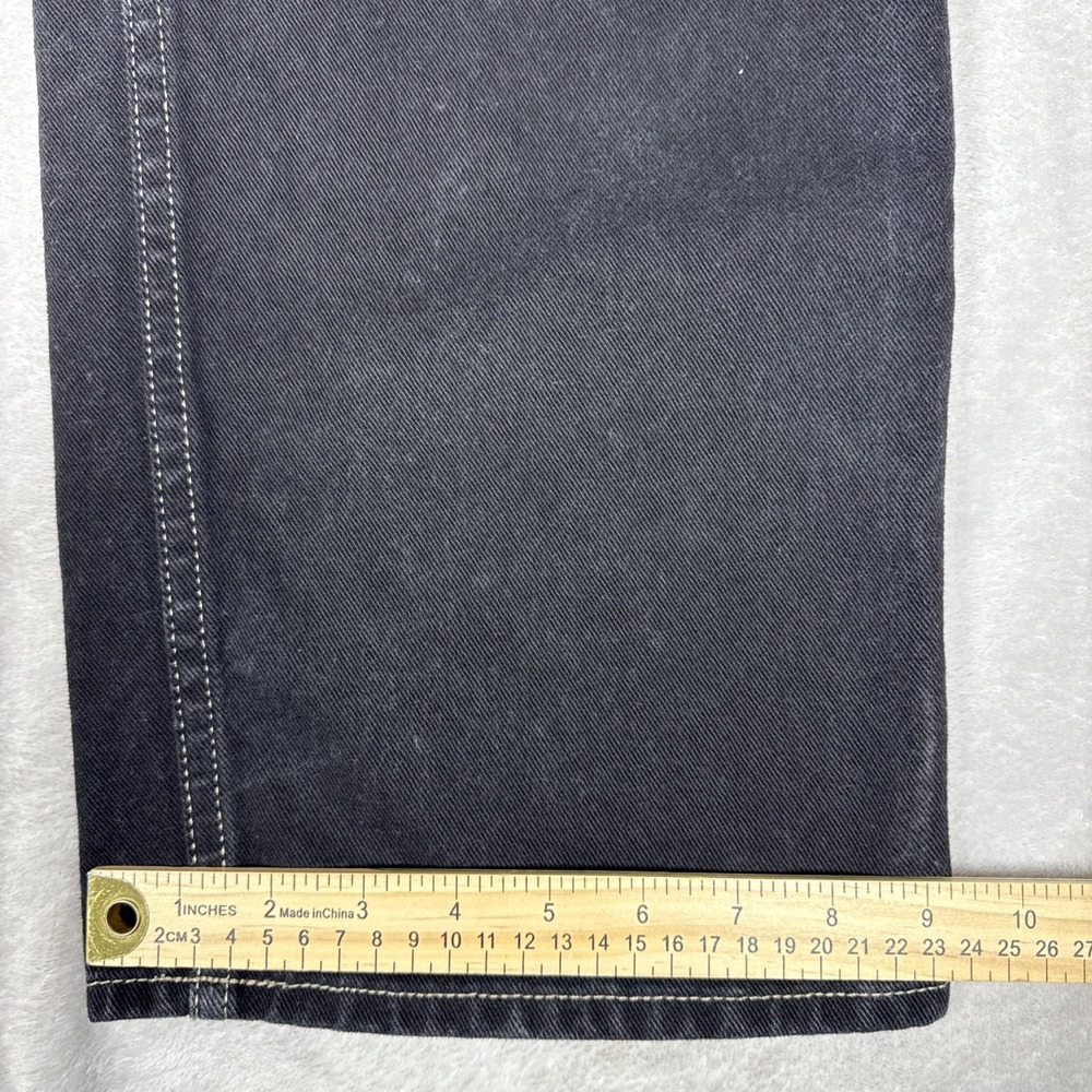 Vintage Tommy Hilfiger Black Carpenter Jeans, Size 29 x 32, Skater Jeans  90s - Picture 10 of 10